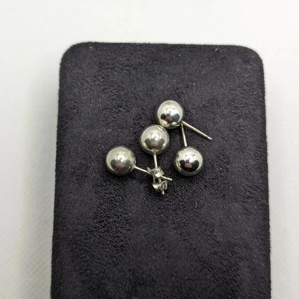 ✨ Sterling Ball studs lot ✨